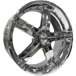 24x10.0 5H 112 P15 CB73.1 INFINITY AZ404 - Chrome (Alloy)