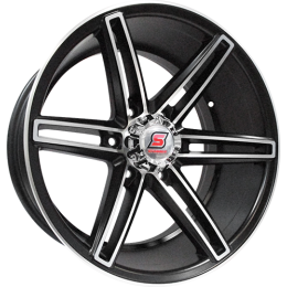 18x9.0 6H 139.7 P10 CB110.5 STUNNER LG09 - Matt Black Machined (Alloy)