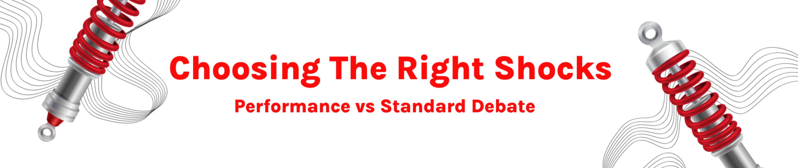 Choosing the Right Shocks: Performance vs. Standard Shocks Debate